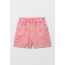 Short uni en coton - Rose - 12 ans - Enfant - Monoprix Premium