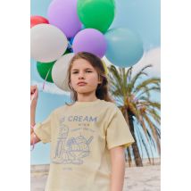 T-shirt imprimé - Jaune clair - 10 ans - Enfant - Monoprix