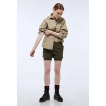Sport - Short technique de rando uni - Vert foncé - M - Femme