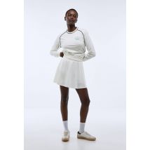 Sport - Jupe de tennis plissée - Blanc - S - Femme