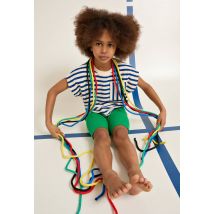 T-shirt rayé - Bleu - 3 ans - Enfant - Monoprix