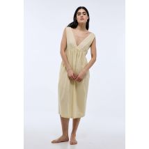 Cdn imp coton - Jaune clair - M - Femme - Monoprix
