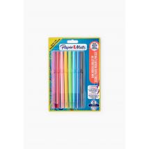 Papermate - Paper mate feutre d'écriture flair_ double pointe, poite moyenne [0.7mm] et poince pinceau - Multicolore - Unique