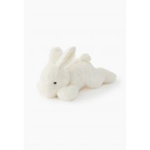 Nicotoy - Peluche lapin couché 25cm - Multicolore - Unique - Enfant