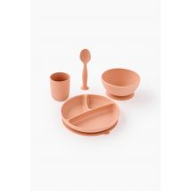 Marque Nationale - Set de vaisselle pour enfant - Rose clair - Unique