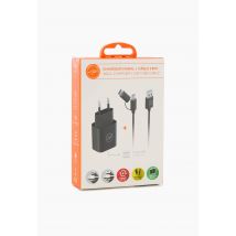 Chargeur cable 2 en 1 micro usb et usbc