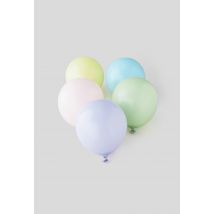 10 ballons mix pastel