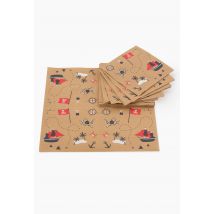 20 serviettes pirate