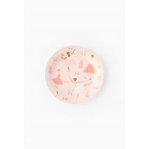 8 assiettes en carton ballerines