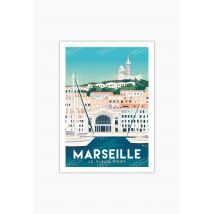 Affiches, 50x70cm - marseille le vieux port""