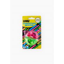 Lot de 2 rollers correcteur mini 6m x 5mm neon