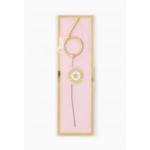 Cierge étincelant chiffre et symbole