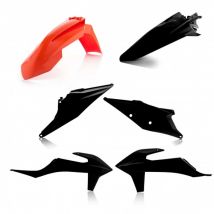 Kit plastiques Acerbis COULEUR NOIR/ORANGE