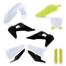Kit plastiques Acerbis FULL KIT BLANC/NOIR