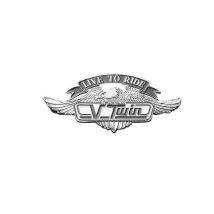Emblème Highway Hawk Adhesif V-twin Large