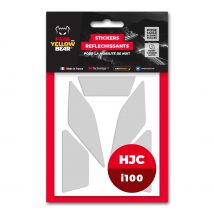 Stickers Réfléchissants Fear The Yellow Bear REPLICA HJC I100