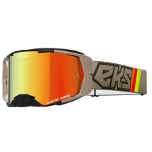 Masque cross EKS LUCID BLACK & TAN - RED MIRROR 2023