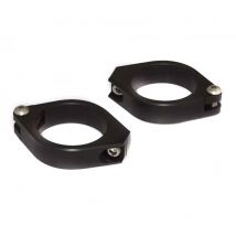 Support Clignotant Brazoline aluminium noirs diamètre 42 à 43 mm