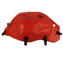 Tapis de réservoir Bagster Rouge/Bande Blanche (bande excentrée sur la droite)