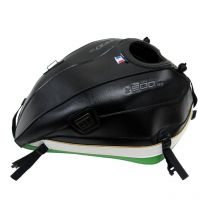 Tapis de réservoir Bagster NOIR/DÉCO BLANC/DÉCO VERT