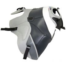 Tapis de réservoir Bagster NOIR MAT GRAINE/ANTHRACITE/DECO GRIS CLAIR/ORAGE/BLANC