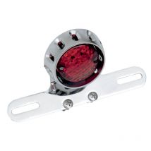 Support de plaque Drag Specialties avec feux arrière à led