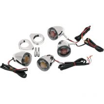 Clignotant Drag Specialties Deuce style led avant et arrière (La paire)