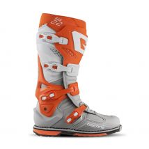 Bottes cross Gaerne SG22 ORANGE/WHITE/GREY 2025