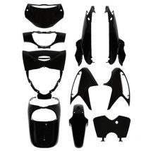 Kit carénage P2R noir brillant (10 pièces) maxi-scooter