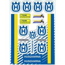Planche de stickers Tecnosel VINTAGE HUSQVARNA