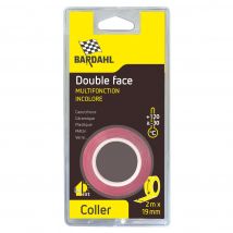 Collant Bardahl Adhésif double face incolore (19mm x 2m)