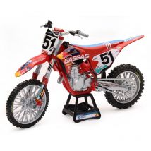 Miniature Newray Moto Gas Gas 450 MCF Red Bull J. BARCIA - Echelle 1/12°