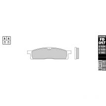 Plaquettes de freins Galfer Sinter Métal Fritté avant