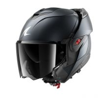 Casque modulable Shark OXO DARK SHADOW