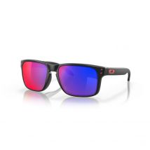 Lunettes de soleil Oakley HOLBROOK MATTE BLACK POSITIVE RED IRIDIUM