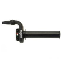 Poignée de gaz Domino à tirage rapide noir