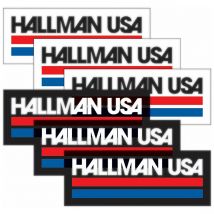 Stickers Thor HALLMAN USA 6PK