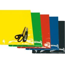 Stickers Blackbird Planches adhésives Crystall jaune fluo