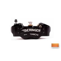 Etriers de frein Beringer droit radial Aerotec 4 pistons entraxe 100mm - orange