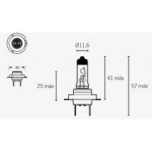 Ampoule Bihr H7 12V 55W