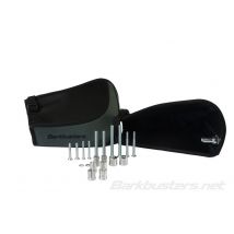 Protèges-mains Barkbusters Kit BBZ Blizzard/conditions hivernales Multi-Fit tissus noir