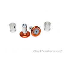 Embouts de guidon Barkbusters anodisés orange