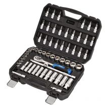 Coffret Draper Jeu embouts métriques HI - TORQ 3/8" Sq 58 pièces