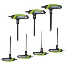 Clé en T Draper Jeu hexagonales TX - STAR métriques à poignée 14 pièces