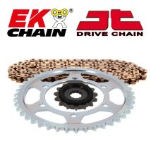 Kit chaine EK CHAIN JT 525SRX2 17/43 - couronne standard