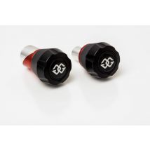 Kit Protection complet Gilles fourche et bras oscillant (axe de roue) GTA noir/rouge