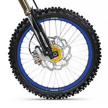 Roue Haan Wheels avant complète Tubeless 17x3.50x36T