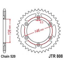 Couronne JT. acier anti-boue 808 - 520
