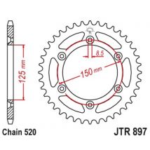 Couronne JT. acier standard 897 - 520
