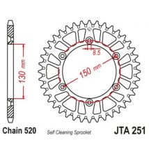 Couronne JT. aluminium ultra-light 251 - 520
